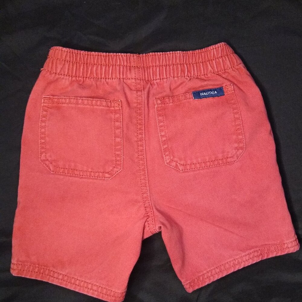 NASA Space Shuttle Logo Toddler & Youth Short SleeveT- Nautica shorts  24month